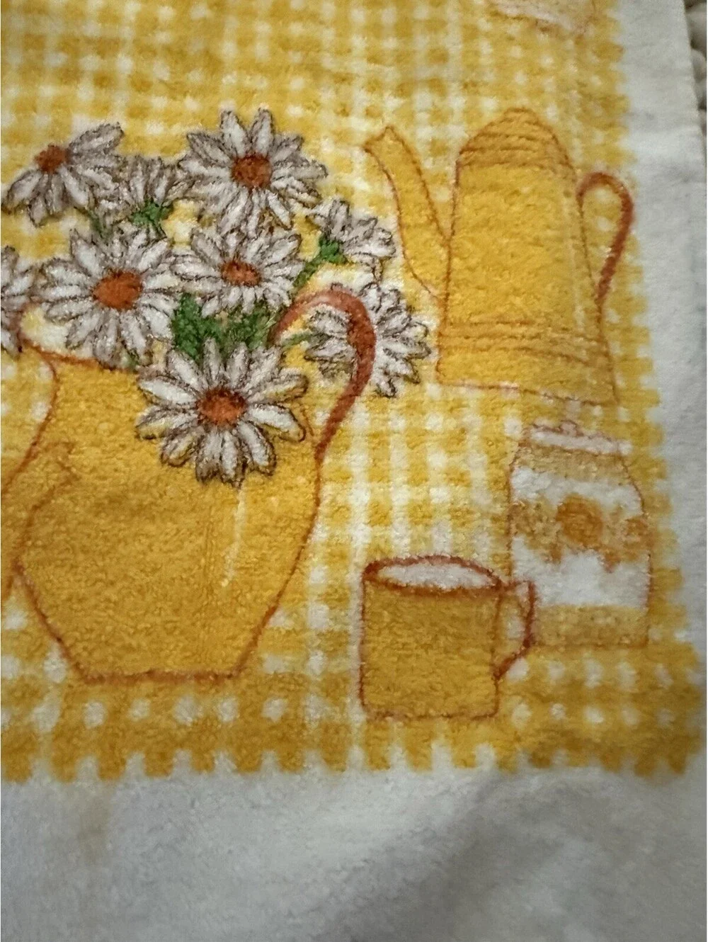 Hallmark Set Of 2 Dish Towels Homecard Blue Yellow New